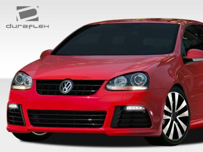 Duraflex - Volkswagen Jetta Duraflex R Look Front Bumper Cover - 1 Piece - 108158 - Image 2