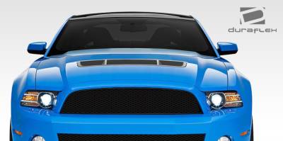 Duraflex - Ford Mustang Duraflex GT500 Look Conversion Hood - 1 Piece - 108229 - Image 2