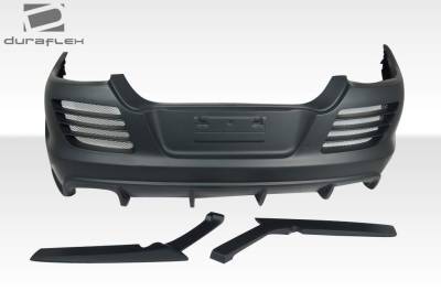 Duraflex - Porsche Panamera Duraflex Eros Version 4 Wide Body Rear Bumper Cover - 1 Piece - 108290 - Image 2