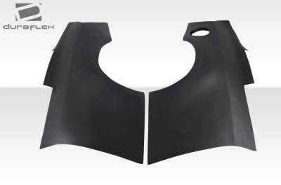 Duraflex - Infiniti G35 2DR Duraflex GT500 Wide Body Rear Fenders - 2 Piece - 108503 - Image 3