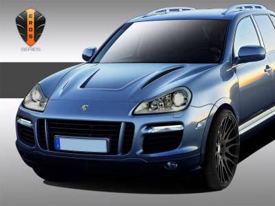 Duraflex - Porsche Cayenne Eros Version 2 Hood - 1 Piece - 108583 - Image 2