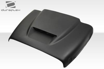 Duraflex - Jeep Wrangler Duraflex CV-X Hood - 1 Piece - 109257 - Image 6