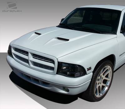 Duraflex - Dodge Dakota Duraflex CV-X Hood - 1 Piece - 109288 - Image 2