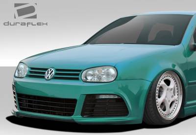 Duraflex - Volkswagen Golf GTI Duraflex R Look Front Bumper Cover - 1 Piece - 109475 - Image 2