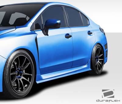 Duraflex - Subaru WRX Duraflex NBR Concept Side Skirt Rocker Panels - 2 Piece - 109822 - Image 3