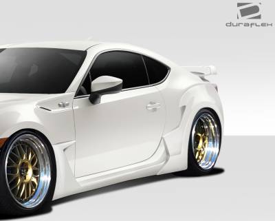 Duraflex - Scion FRS W-1 Duraflex Rear Fender Flares 109971 - Image 2