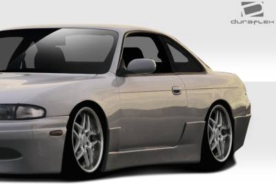 Duraflex - Nissan 240SX Duraflex Supercool Side Skirt Rocker Panels - 2 Piece - 109989 - Image 2