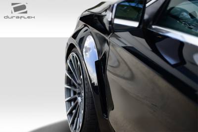 Duraflex - Mercedes-Benz CLA Duraflex Black Series Look Wide Body Front Fenders - 2 Piece - 112014 - Image 3