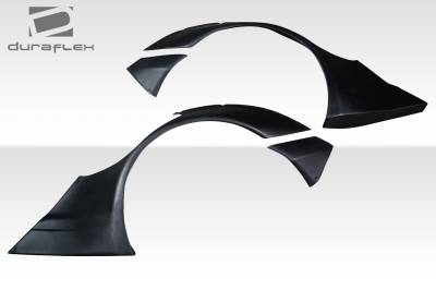 Duraflex - Porsche 997 LBW Duraflex Rear Fender Flares 117289 - Image 3