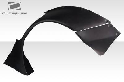 Duraflex - Porsche 997 LBW Duraflex Rear Fender Flares 117289 - Image 6