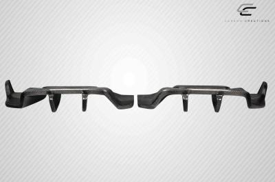 Carbon Creations - Chevrolet Corvette Exe Carbon Fiber Rear Bumper Diffuser Body Kit 117461 - Image 2