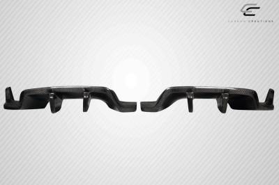 Carbon Creations - Chevrolet Corvette Exe Carbon Fiber Rear Bumper Diffuser Body Kit 117461 - Image 3