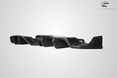 Carbon Creations - Chevrolet Corvette Exe Carbon Fiber Rear Bumper Diffuser Body Kit 117461 - Image 4