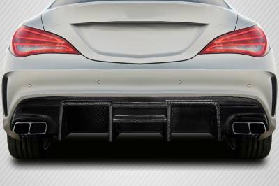 Carbon Creations - Mercedes CLA Zex Carbon Fiber Rear Bumper Diffuser Body Kit 117760 - Image 1