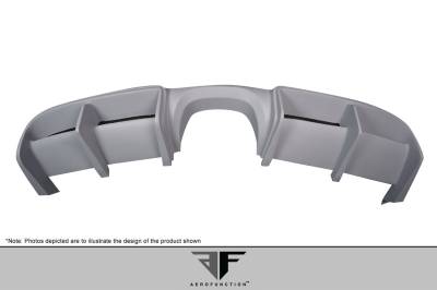 Aero Function - Porsche Cayman AF-1 Aero Function Rear Bumper Diffuser Body Kit 117835 - Image 3