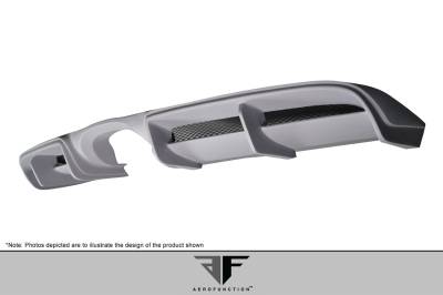 Aero Function - Porsche Cayman AF-1 Aero Function Rear Bumper Diffuser Body Kit 117835 - Image 4