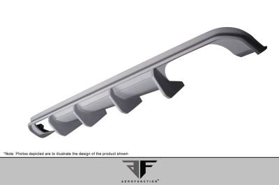 Aero Function - BMW X5 AF-2 Aero Function Rear Bumper Lip Diffuser Body Kit 117853 - Image 5