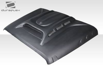 Duraflex - Jeep Wrangler Avenge Duraflex Body Kit- Hood 117934 - Image 4