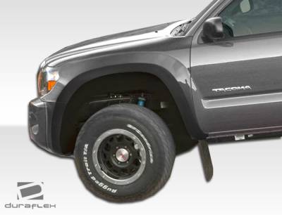 Duraflex - Toyota Tacoma Duraflex 6 Inch Off Road Bulge Front Fenders - 2 Piece - 106470 - Image 2