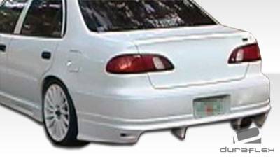 Duraflex - Toyota Corolla Duraflex Bomber Rear Bumper Cover - 1 Piece - 102032 - Image 3