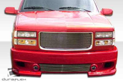 Duraflex - GMC CK Truck Duraflex Phantom Front Bumper Cover - 1 Piece - 103052 - Image 2