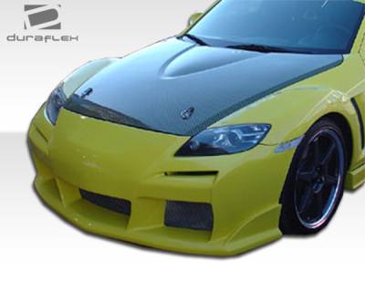 Duraflex - Mazda RX-8 Duraflex Raven Front Bumper Cover - 1 Piece - 103214 - Image 2