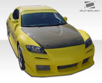 Duraflex - Mazda RX-8 Duraflex Raven Front Bumper Cover - 1 Piece - 103214 - Image 3