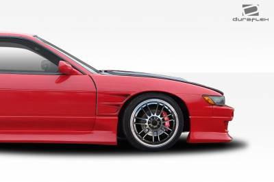 Duraflex - Nissan S13 Duraflex D-1 Sport Fenders - 2 Piece - 104235 - Image 2