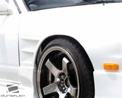 Duraflex - Nissan S13 Duraflex D-1 Sport Fenders - 2 Piece - 104235 - Image 3