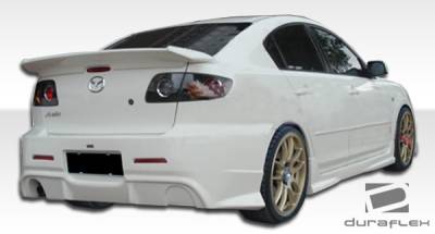 Duraflex - Mazda 3 4DR Duraflex I-Spec Wing Trunk Lid Spoiler - 1 Piece - 104483 - Image 2