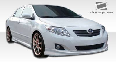 Duraflex - Toyota Corolla Duraflex GT Sport Side Skirts Rocker Panels - 2 Piece - 104599 - Image 2