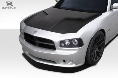 Duraflex - Dodge Charger Duraflex Challenger Hood - 1 Piece - 104854 - Image 2