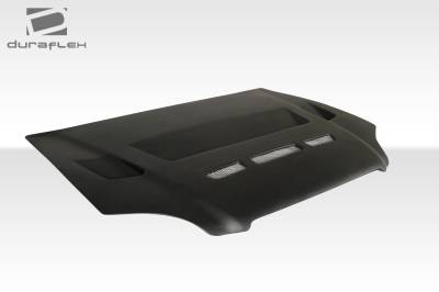 Duraflex - Honda Civic Duraflex Predator Hood - 1 Piece - 105540 - Image 5