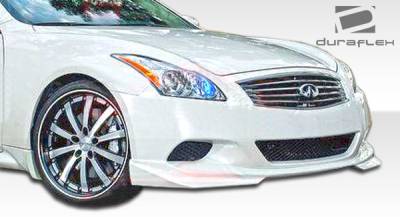 Duraflex - Infiniti G37 Duraflex J-Spec Front Lip Under Spoiler Air Dam - 1 Piece - 106122 - Image 3