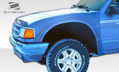 Duraflex - Ford Ranger Duraflex Off Road Bulge Front Fenders - 2 Piece - 106460 - Image 2