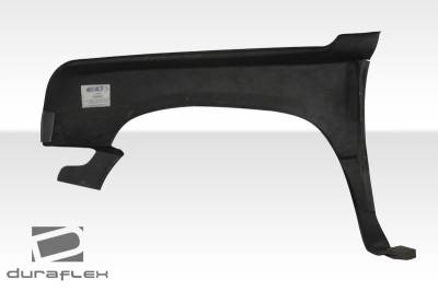 Duraflex - Chevrolet Silverado Duraflex 4 Inch Off Road Bulge Front Fenders - 2 Piece - 106468 - Image 7