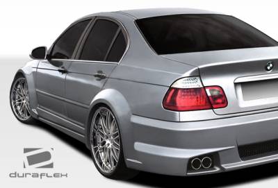 Duraflex - BMW 3 Series 4DR Duraflex I-Design Wide Body Side Skirts Rocker Panels - 2 Piece - 106512 - Image 3