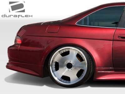 Duraflex - Lexus SC Duraflex V-Speed Wide Body Rear Fender Flares - 2 Piece - 106575 - Image 2