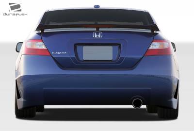 Duraflex - Honda Civic 2DR Duraflex B-2 Rear Bumper Cover - 1 Piece - 106857 - Image 2