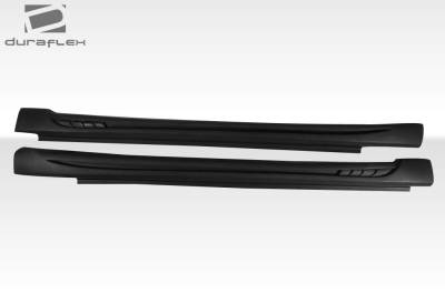 Duraflex - Mercedes-Benz C Class Duraflex W-1 Side Skirts Rocker Panels - 2 Piece - 107135 - Image 5