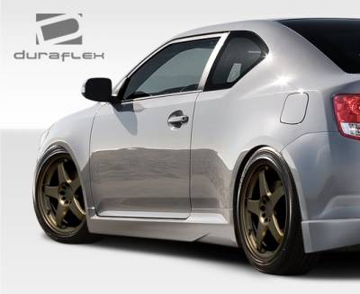 Duraflex - Scion tC Duraflex X-5 Side Skirts Rocker Panels - 2 Piece - 107598 - Image 2