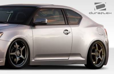 Duraflex - Scion tC Duraflex X-5 Side Skirts Rocker Panels - 2 Piece - 107598 - Image 3