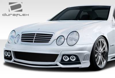 Duraflex - Mercedes-Benz CLK Duraflex W-1 Front Bumper Cover - 1 Piece - 108048 - Image 2