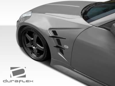 Duraflex - Nissan 350Z Duraflex W-1 Fenders - 2 Piece - 108264 - Image 3