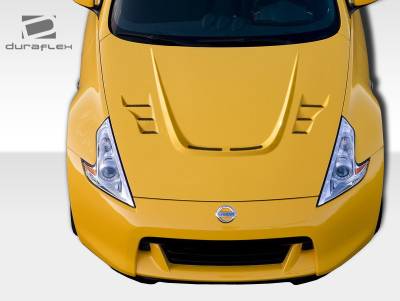 Duraflex - Nissan 370Z Duraflex JP-R Hood - 1 Piece - 108267 - Image 3