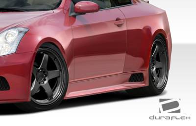 Duraflex - Infiniti G35 2DR Duraflex GT500 Wide Body Side Skirts Rocker Panels - 2 Piece - 108501 - Image 2