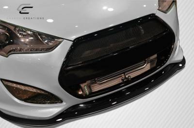 Carbon Creations - Hyundai Veloster Carbon Creations GT Racing Front Splitter - 1 Piece - 108900 - Image 7