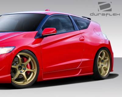 Duraflex - Honda CR-Z Duraflex Equinox Side Skirt Rocker Panels - 2 Piece - 109297 - Image 2