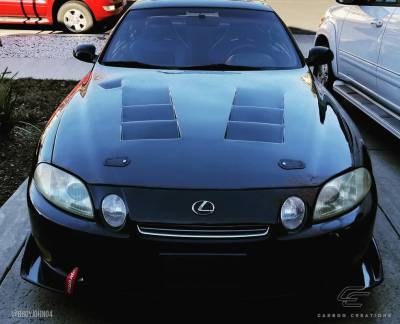 Carbon Creations - Lexus SC Carbon Creations TS-1 Hood - 1 Piece - 109493 - Image 3