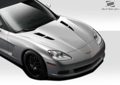 Duraflex - Chevrolet Corvette Duraflex GT Concept Hood - 1 Piece - 109534 - Image 2